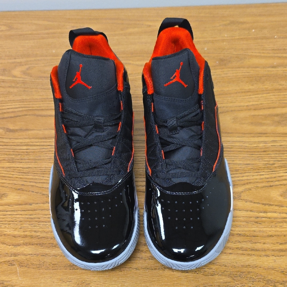 Air Jordan Stay Loyal "Bred" Black/Red Sneakers Men's Size 10.5 DB2884 001